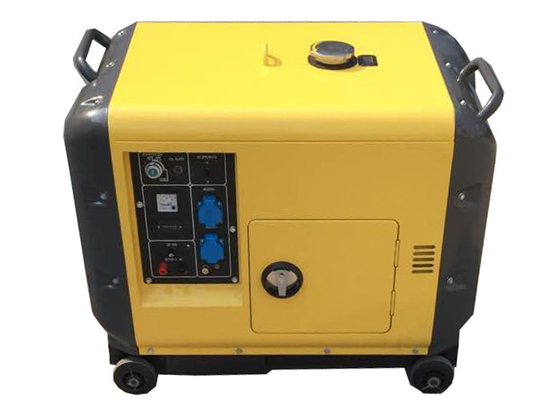 Home Use 5kva 6kvA Diesel Small Portable Generators / Electric Start Generator