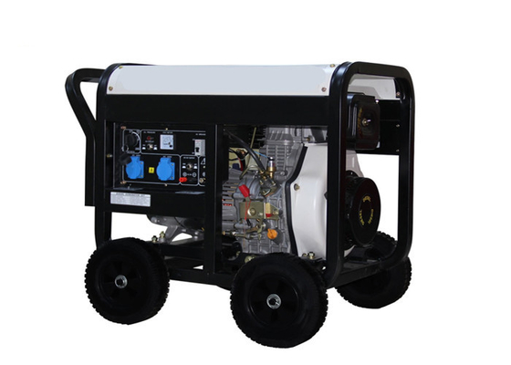 7KVA Electric Start Small Diesel Generator With And 192FAE